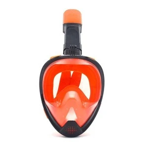 Dry full face easy breath snorkel mask swimming diving scuba view adult snorkel mask