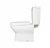 Import E5096 Modern design cheap ceramic washdown two piece toilet price from China