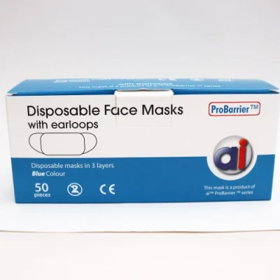 Earloop Face Mask 3ply Disposable