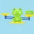 Import Early Education Cartoon Animal Frog Plastic Math Balance Blocks Game Mathematics Calculation Weighing Scale Toy For kids gift from China