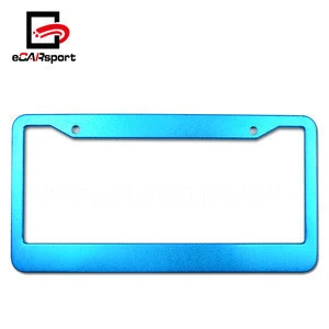 Eco-friendly Aluminum License Plate Frame