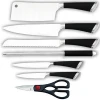 Eco- friendly cheap stainless steel 9pcs kitchen knife set
