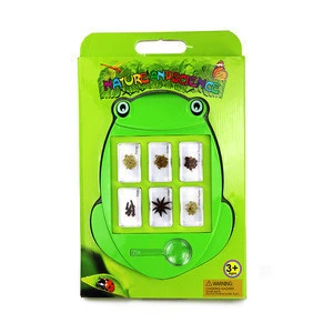 Eco-friendly Nature Species Speciemen Set Authentic Biological Teaching And Learning Resources Educational Kids Toy and Gift