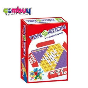 Educational family play kids learning math board game