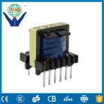 EE16 vertial led transformer smd bobbin pin 4+4,24V 12V 5V dry type transformer price