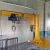 Import Electric pillar type cantilever spiral armportal jib crane export to Germany from China