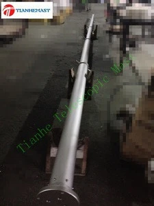 emergency lighting solution and telecommunication car mounted telescopic locking tower