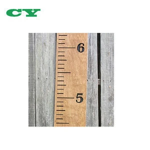 Engraved Wood Growth Height Chart Ruler For Children