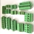Import Equivalent green connector terminal block with 3.81mm 3.5mm 5.0mm 5.08mm 7.62mm pitch for PCB 300V 15A 12-24AWG from China