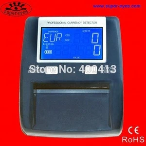 EURO+GBP+CHF+Sweden currency detector with UV MG detecting