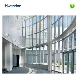 European standard aluminum frame glazing wall cladding with chinese top brand accessories
