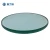 Import Expandable oval printed glass dining table glass manufacturer price from China