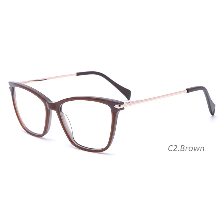 Eyewear Custom Round Acetate Black Eyeglasses Reading Glasses Optical Frames River