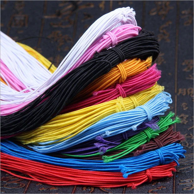 factory 2mm elastic string elastic rope 1mm elastic cord