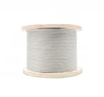 Factory 304 Stainless Steel  Non-rotating Wire Steel Rope 6mm Steel Wire Rope