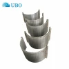Factory delivery Stainless Steel Wedge Wire Wrapped Curve Sieve Bend Flat Screen for Fishpond