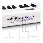 Factory direct portable smart bluetooth ultra-thin multifunctional electronic organ