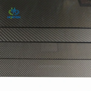 Factory direct sale 2.0*500*500 3k carbon fiber sheet plate