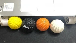 Factory direct sale new model 42mm high quality practice golf ball PU golf stress ball with Custom Logo