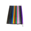 Factory direct twill plain fabric color light weight carbon fiber tube