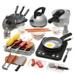 Factory direct wholesale playing house imitation modern kids kitchen toys set