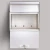Import Factory High Quality Custom Horizontal Small Metal Stainless Steel Wall Mailboxes from China