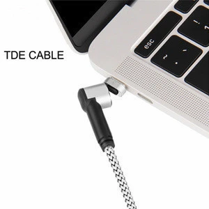 Factory Price  Braided Nylon Woven 3 in 1 Magnetic Usb Charging Type C Data Sync Cable Cords For Samsung