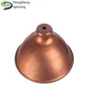 Factory price brass lamp parts metal pendant light shades