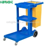 Factory price widely used strong street cleaning cart hotel linen trolley hotel trolley