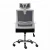 Import factory sale popular office furniture grey mesh back office executive swivel chair with adjustable headrest from China
