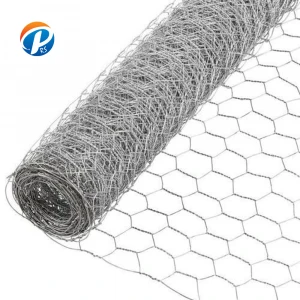 Factory supply 1" chicken wire  galvanised hexagonal wire mesh