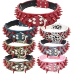 Factory supply Adjustable designer dog collars dog leashes pet training collars