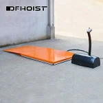 Factory U Shape Low Profile Hydraulic Pump Electric Scissor Lift Table