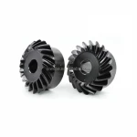 Factory wholesale 1M 1.5M 2M 2.5M  1:1 transmission ratio speed 90 degree spiral bevel gear support customization