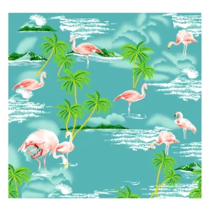 Factory Wholesale Stocks Cheap  High Quality Flamingo Printing 100% Cotton  Square Bandana