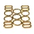 Import Factory wholesale underwear accessories gold metal bra rings sliders bra strap adjuster from China
