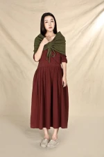 Fall and winter knitting Korean version of the scarf bride wedding shawl