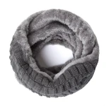 Fashion Promotional Custom Polyester Neck Warmer Windproof  Winter Thermal Neck Gaiter Tube  Scarf  neckerchief