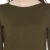 Import Fashion Round Neck With Thumbhole Long Sleeves Splicing Contrast Color T Shirt Women from China