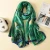 Import Fashionable Custom Shawl Women Plain Satin Long Silk Scarf from China