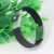 Import Fashionable Making Stainless Steel Accessories Black Leather Bracelet with Inraying Natural Stone from China