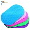 Fast drying baby silicone non slip bath mat with suction cup