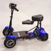 Fat tires folding electric elderly mobility  scooter for elderly and disabled  mobility quadricycle moped portable scooter