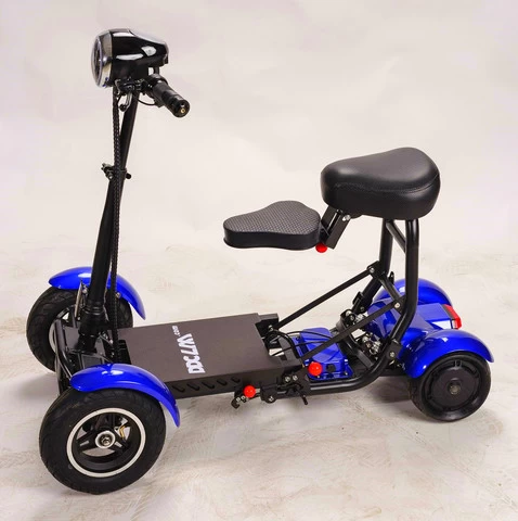 Buy Fat Tires Folding Electric Elderly Mobility Scooter For Elderly And ...