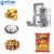 Import FBV-420 VFFS pillow bag puffed food fried chips pop corn processing monoblock packaging line with weighting scales from China
