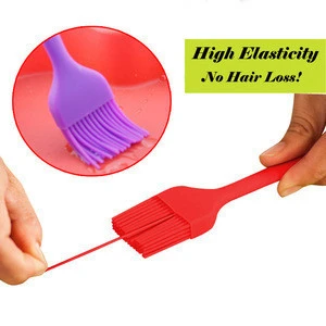 FDA Approved Heat Resistant Pastry Baking Brush Silicone Oil Brush