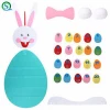 Felt Bunny Rabbit Party Decorations,Party Supplies for Children Party Easter Day New Year Gifts