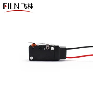 FILN momentary IP67 waterproof mirco switch micro switch with 15cm wire
