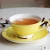 Import fine porcelain yellow cup saucer pink tea cups red colored coffee cup set from China