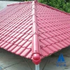 Fire resistant sound proof plastic roof tile